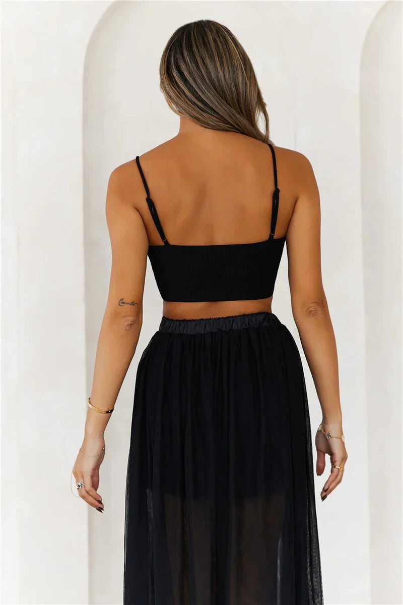 Women's maxi skirt.