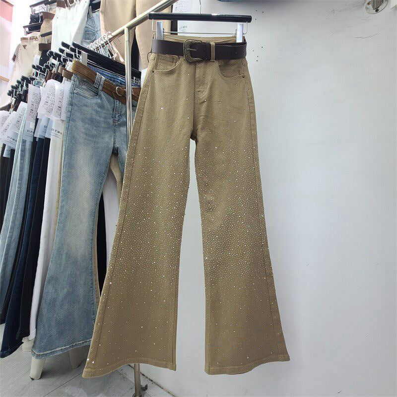 Women's Full Diamond Skinny Jeans