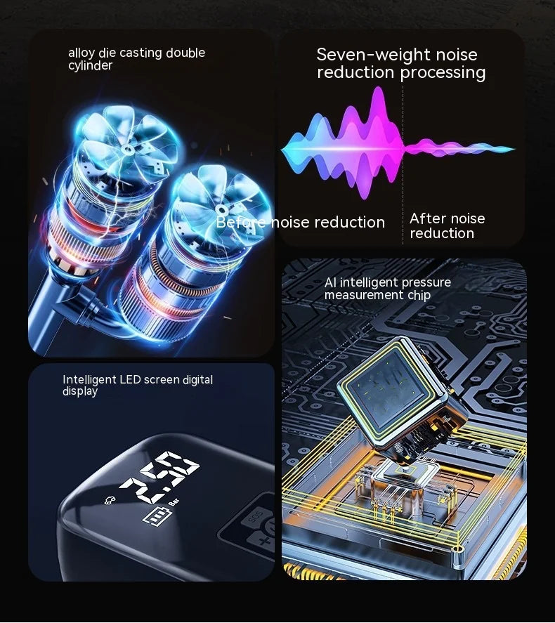 Car Wireless Portable Air Inflator