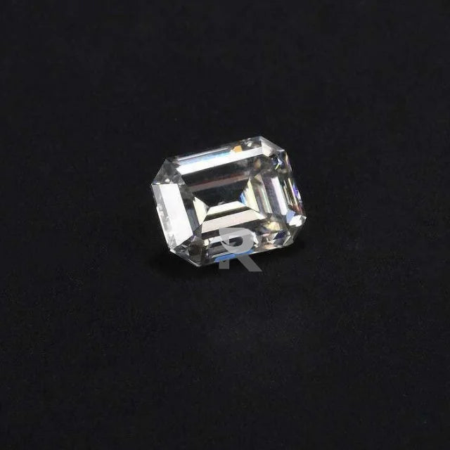 Natural Emerald Cut Diamond VS1 Clarity FG Color Loose Very Good Polish 4.2-4.5mm Jewelry