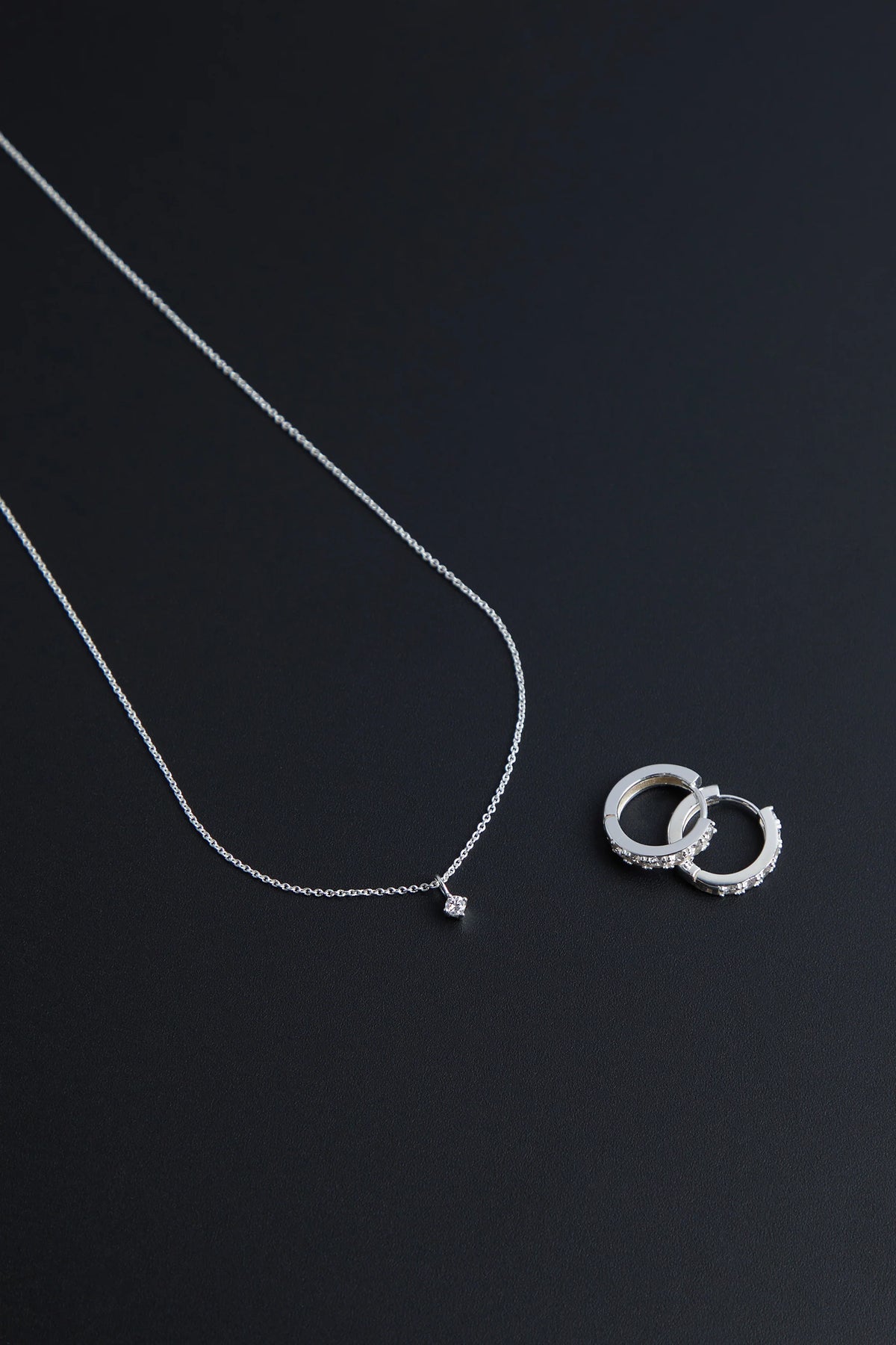 925 Silver 16K Gold Earring & Necklace Gift Set