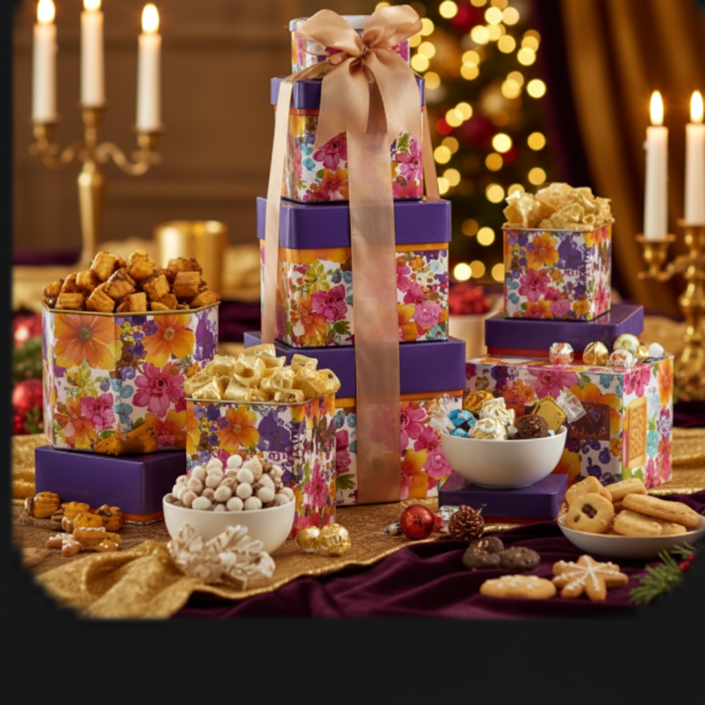 Cookies Basket Tower