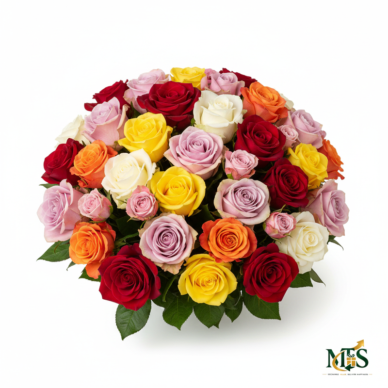 Mixed Rose Bouquet