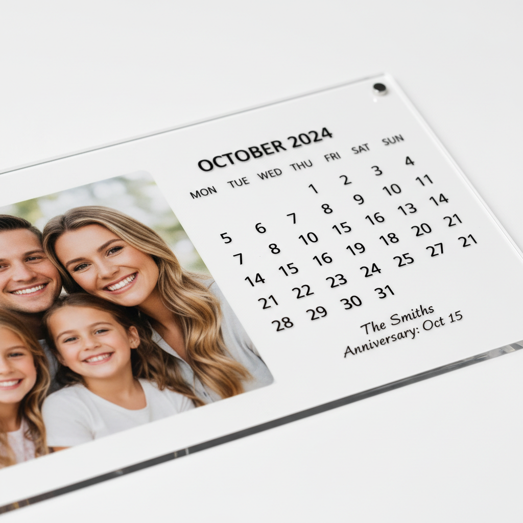 Customized Acrylic Calendar