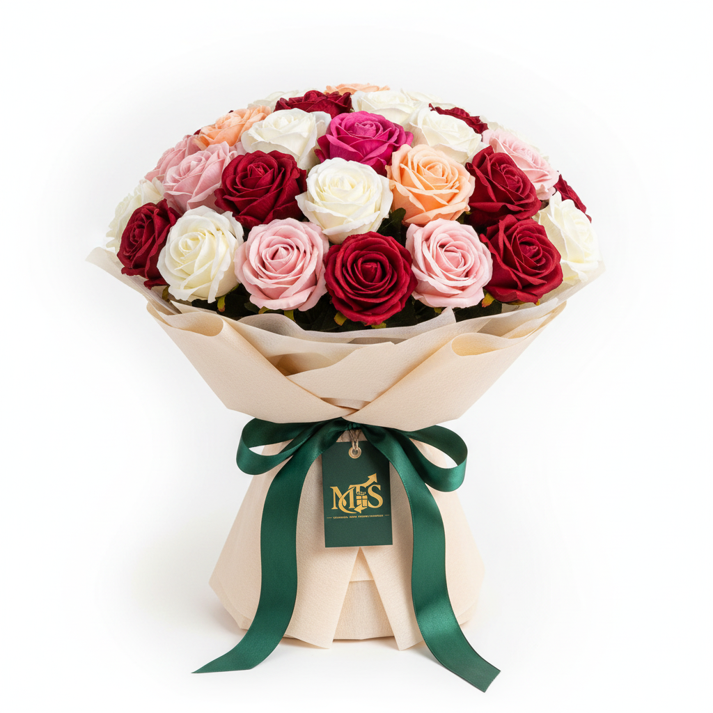 Artificial Rose Flower Bouquet