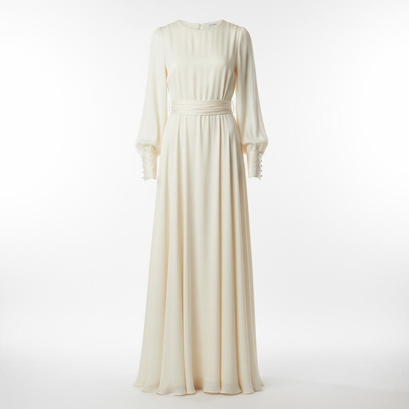Women Maxi Gown front view