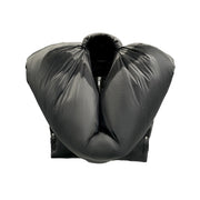 Contour down vest, three-dimensional cutting, thickened short down jacket, vest jacket