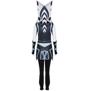 Laku Adult Ahsoka Tano Cosplay Costume Halloween Anakin Cosplay Costume Full Set Include Hat for Comic Con Ahsoka Outfits