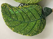Embellished Metal Evening Clutch Bag