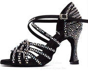 Women's Rhinestone Latin Dance Shoes (9cm Heel)