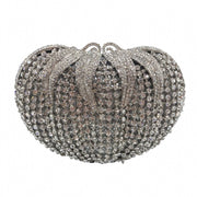 Fruit and Vegetable Tomato Slips Empty Metal Inlaid Diamond Full Water Diamond Handbag