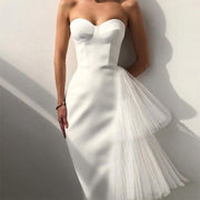 Bandage Dress Summer New Style Slim Fit Sexy High Waist Evening Dress Masked Mesh Dress