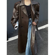 Fashionable loose slimming waist cinching high-end windbreaker