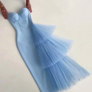 Bandage Dress Summer New Style Slim Fit Sexy High Waist Evening Dress Masked Mesh Dress