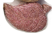 Embellished Metal Evening Clutch Bag