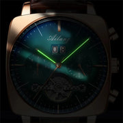 AILANG 8655 Original Men's Watch Double Tourbillon Watch Automatic Hollow-out Machine Watch Men Luminous 2025 Montre Ailang