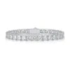 3/4/5mm Moissanite Tennis Bracelet S925 Silver D Color VVS 18K Gold Plated Iced Out Hip Hop Jewelry for Men Women Party Style