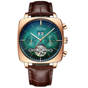 AILANG 8655 Original Men's Watch Double Tourbillon Watch Automatic Hollow-out Machine Watch Men Luminous 2025 Montre Ailang