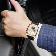 ONOLA 6818 OEM Brand Mens Luxury Watch Quartz Watches Leather Fashion Minimalist Water Resistant Watches Men Wrist