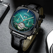 AILANG 8655 Original Men's Watch Double Tourbillon Watch Automatic Hollow-out Machine Watch Men Luminous 2025 Montre Ailang