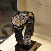 Ailang Top Hot Brand Expensive Men's Watch Automatic Mechanical Quality Watch Roman Double Tourbillon Watch Leather Male 2020