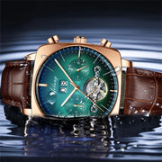 AILANG 8655 Original Men's Watch Double Tourbillon Watch Automatic Hollow-out Machine Watch Men Luminous 2025 Montre Ailang