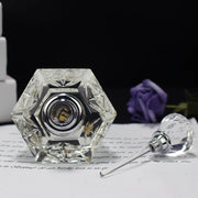 12ML Fashion Crystal Perfume Bottle Refillable Essential Oil Bottle Travel Perfume Cosmetic Bottle Lady's Gift