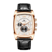 ONOLA 6818 OEM Brand Mens Luxury Watch Quartz Watches Leather Fashion Minimalist Water Resistant Watches Men Wrist