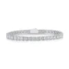 3/4/5mm Moissanite Tennis Bracelet S925 Silver D Color VVS 18K Gold Plated Iced Out Hip Hop Jewelry for Men Women Party Style