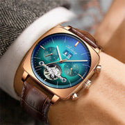 AILANG 8655 Original Men's Watch Double Tourbillon Watch Automatic Hollow-out Machine Watch Men Luminous 2025 Montre Ailang