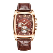 ONOLA 6818 OEM Brand Mens Luxury Watch Quartz Watches Leather Fashion Minimalist Water Resistant Watches Men Wrist