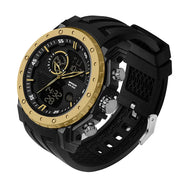 Sanda 6012 Top Brand Men's Watches Sport Quartz Watch 50m Waterproof Digital Wristwatch for Men Boy Clock Montre Relojes Hombre