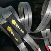 HF-600 Music Ribbon Speaker Cable Hifi Class Audio Amplifier Banana Head Connection Speaker Cable Pure Copper Silver Plated