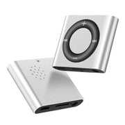Mini MP3 Music Player Metal Clip-on Walkman Build in Speaker Rechargeable MP3 Player with Headphone Support TF Card for Students