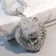 RB Gems Factory Custom Men's Rose Gold Rhodium Plated Charm Pendant Hip Hop Logo Name VVS Moissanite Brilliant Cut Bezel Setting