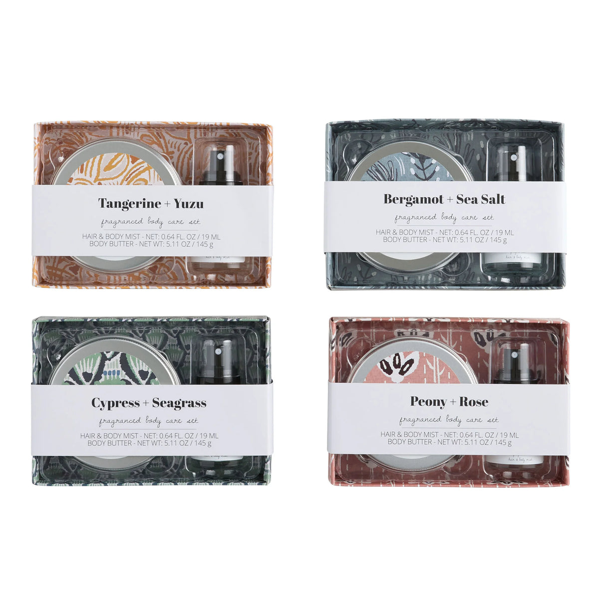 Bergamot & Sea Salt Duo Body Care Gift Set