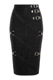 Gorgeous Heavy Industry Half Skirt Bandage Skirt