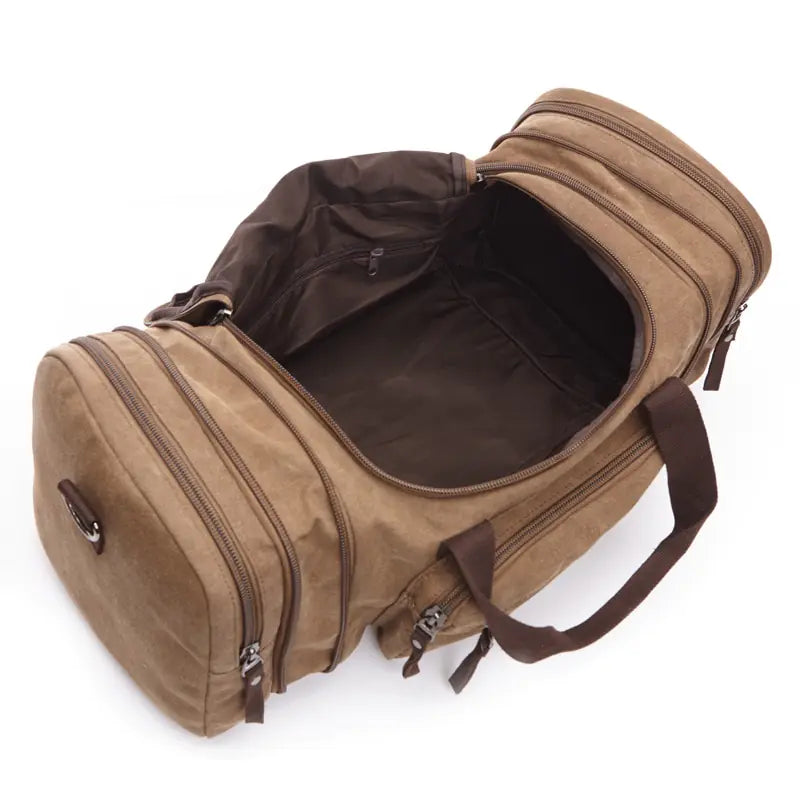 Canvas Travel Bag — Vintage Travel Tote
