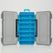 Dual-Sided Fishing Tackle Box — 14 Compartments