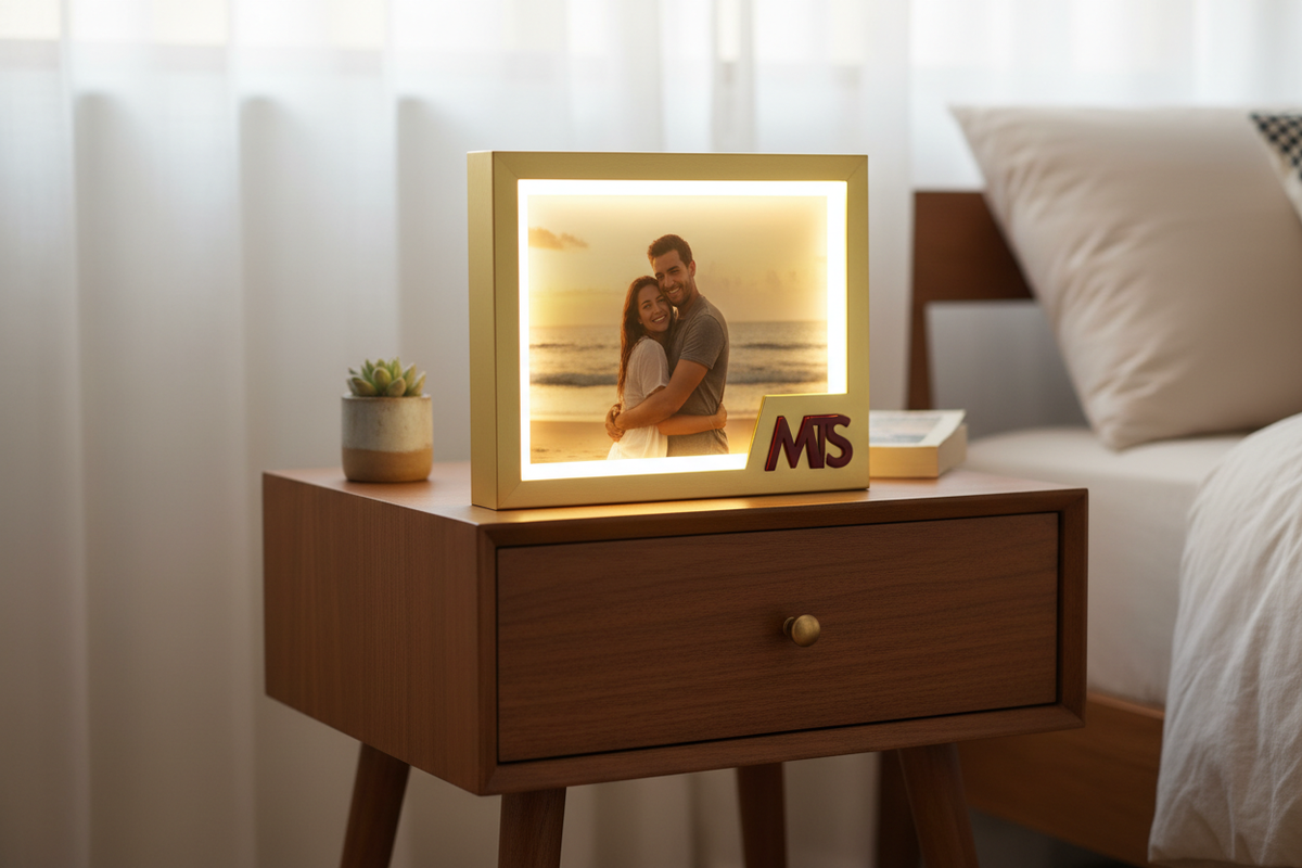 Customized Frame With Light