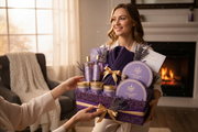 Lavender Spa Gift Basket Set - Happy Birthday Valentine Christmas