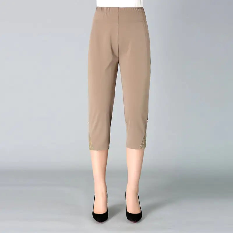 High Waist Stretch Shorts